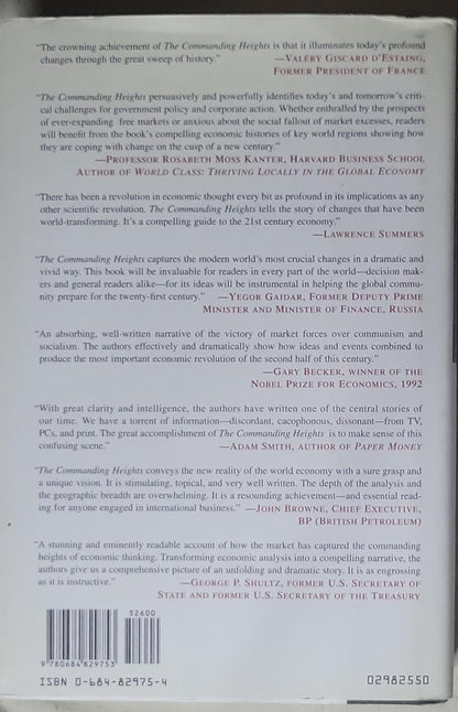 The Commanding Heights: The Battle Between Government and the Marketplace That Is Remaking the Modern World