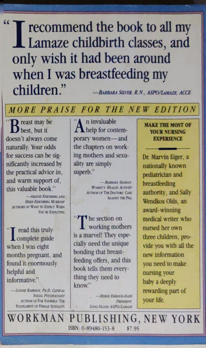 The Complete Book of Breastfeeding: Totally Revised