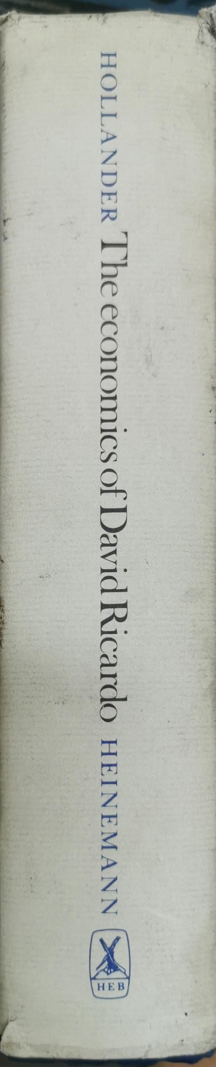The Economics of David Ricardo By Samuel Hollander