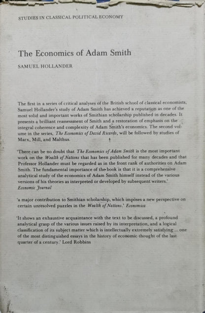 The Economics of David Ricardo By Samuel Hollander