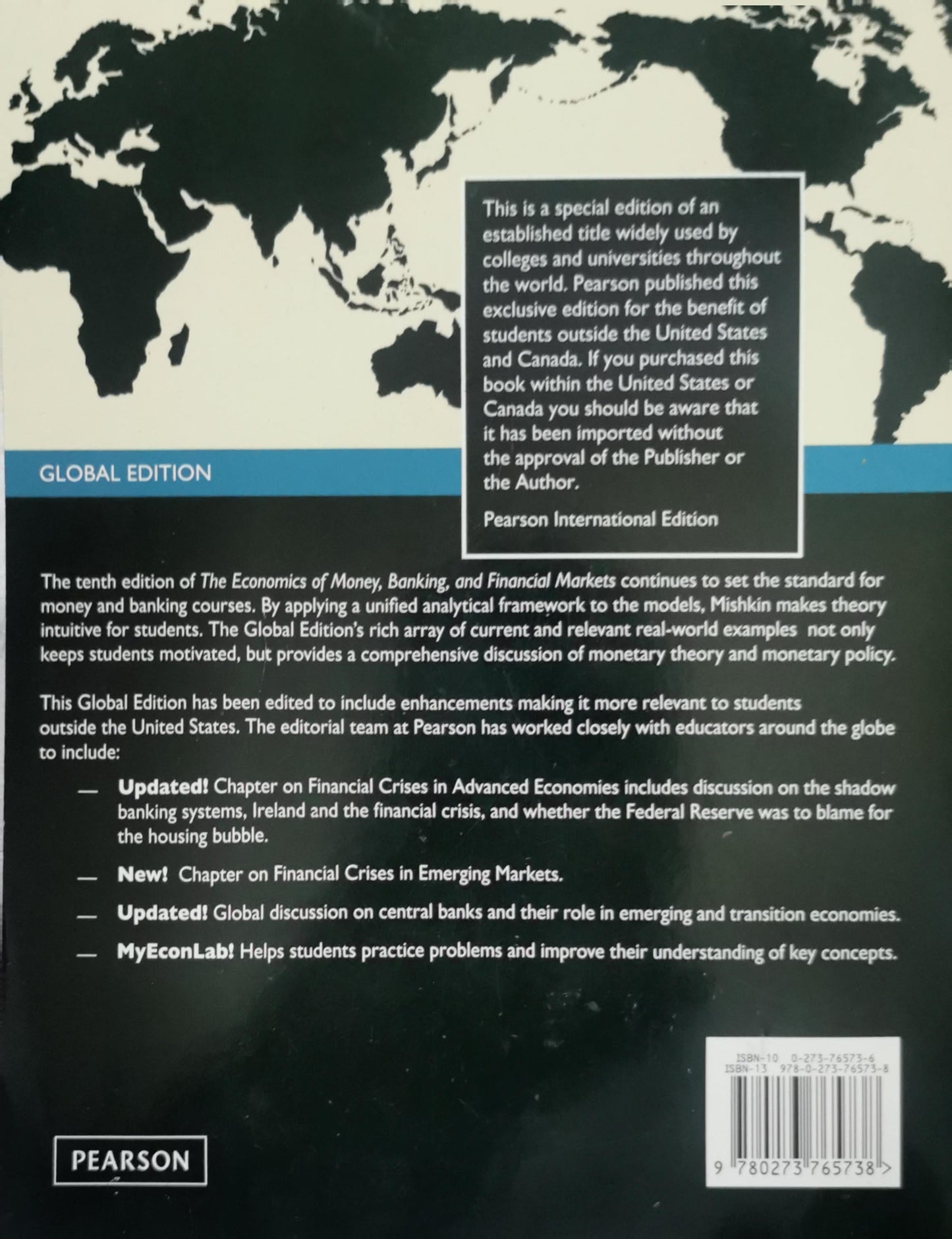 The Economics of Money, Banking, and Financial Markets: Tenth Edition (Global Edition) By Frederic S. Mishkin