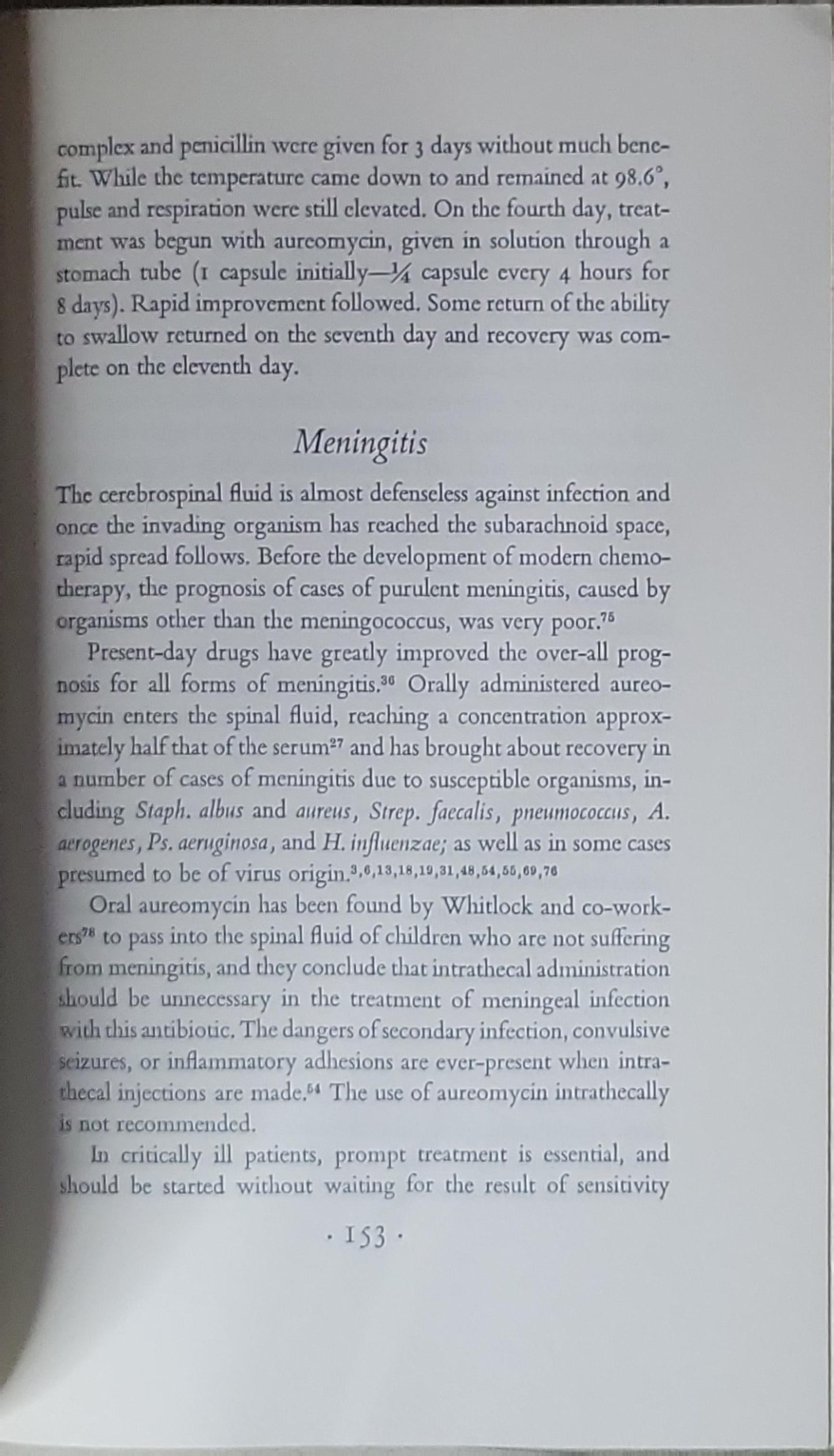 The Fifth Year of Aureomycin