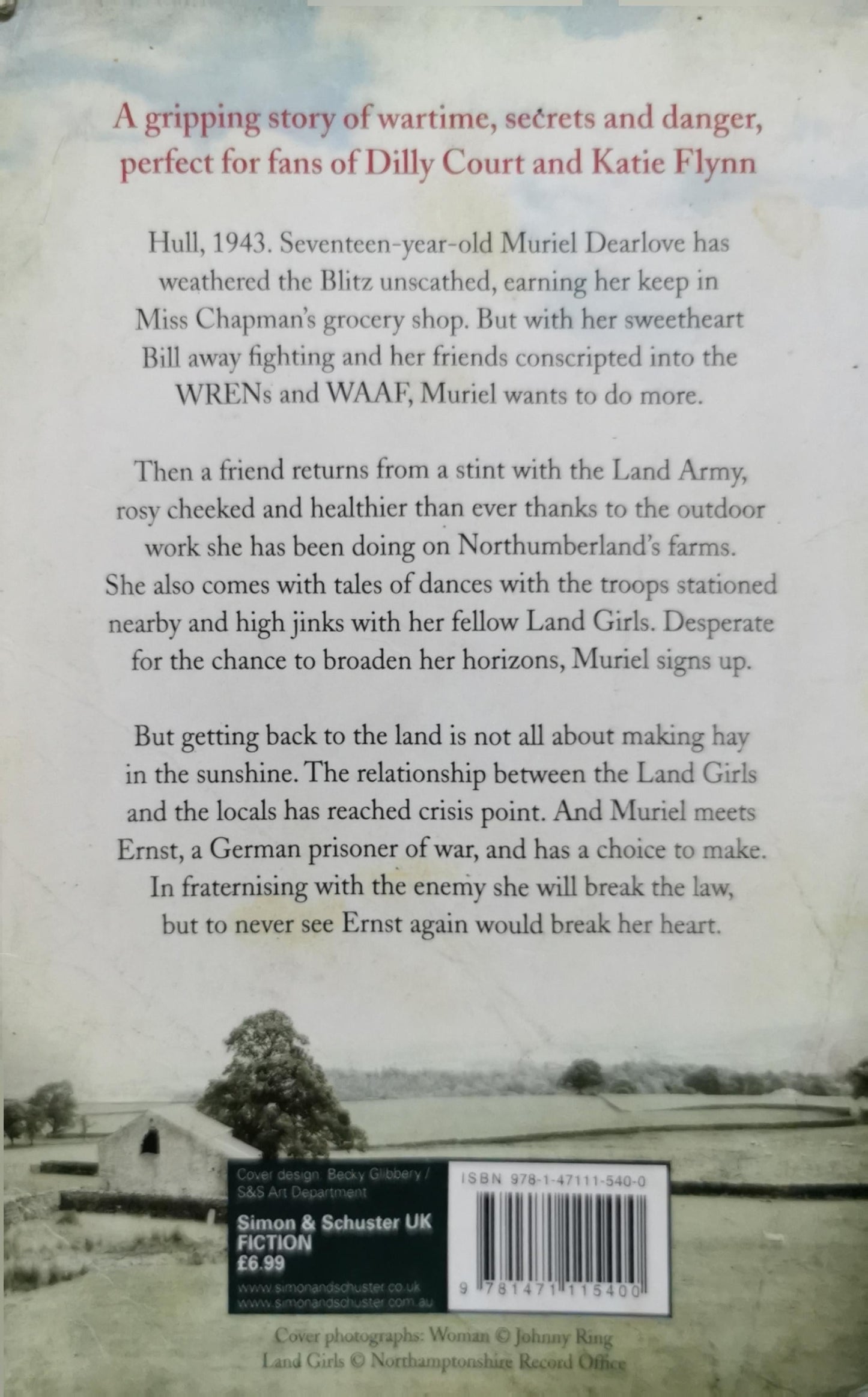The Land Girls By Annie Wilkinson