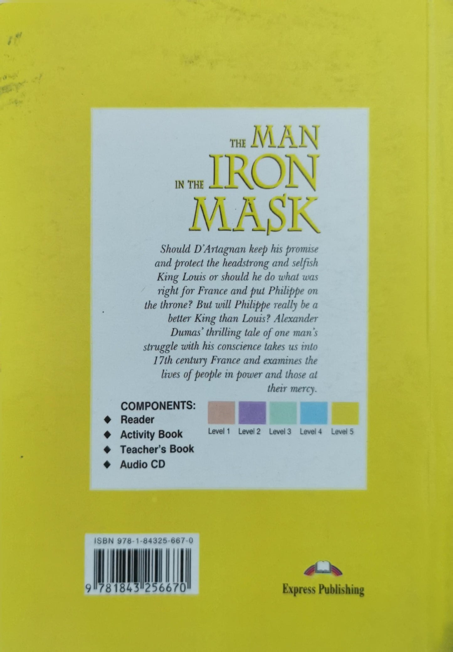 The Man in the Iron Mask By Alexandre Dumas and Elizabeth Gray and Ian Robertson