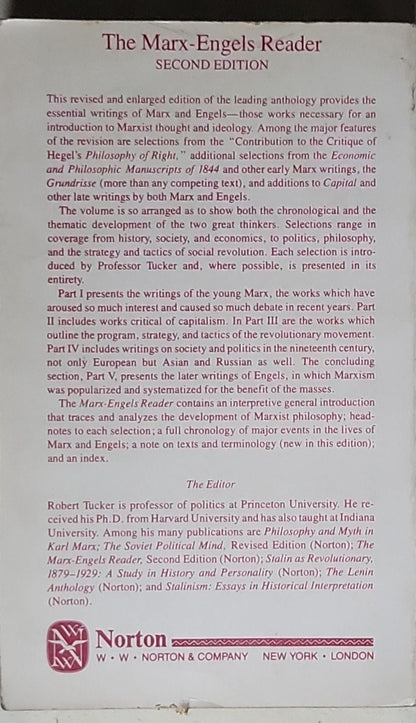 The Marx-Engels Reader: Second Edition