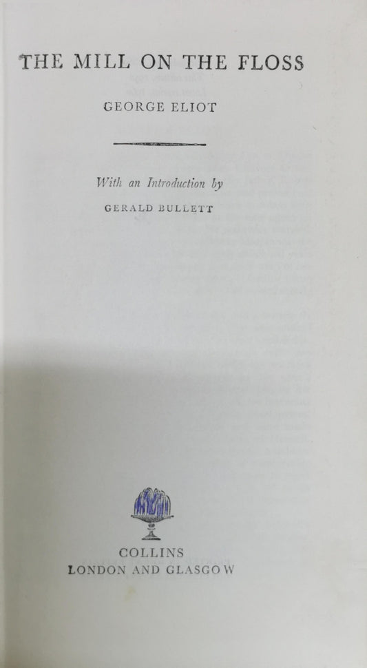 The Mill on the Floss By George Eliot