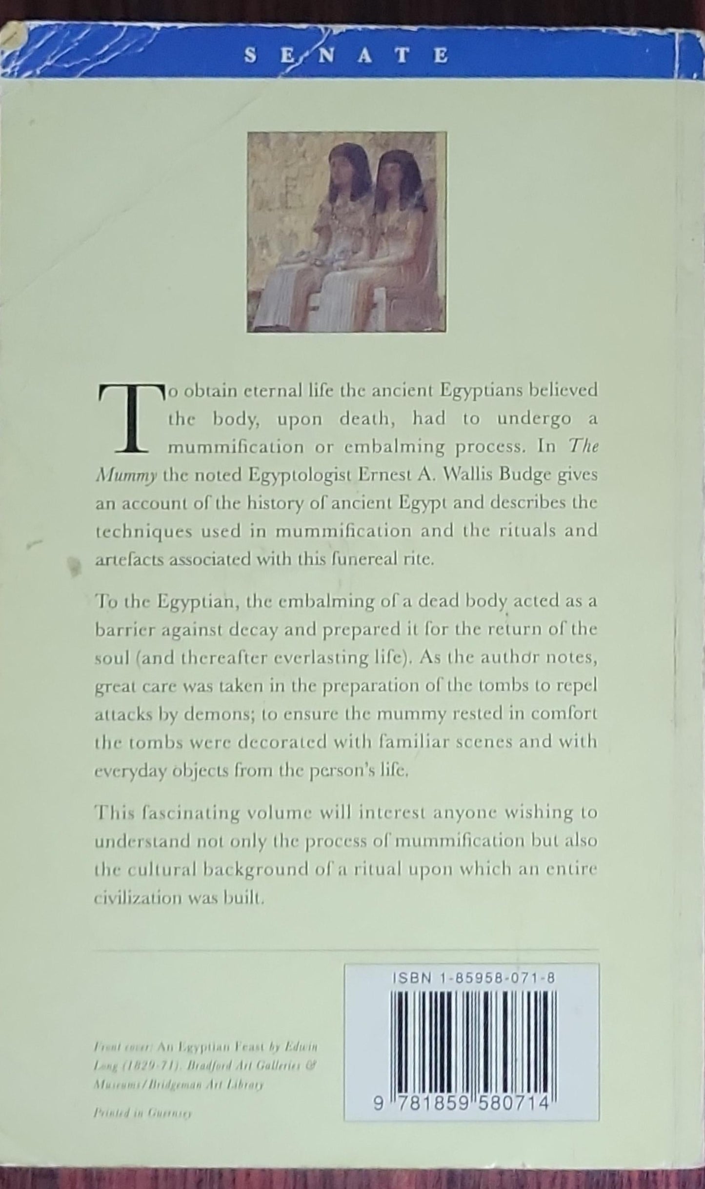 The Mummy: Funeral Rites & Customs in Ancient Egypt
