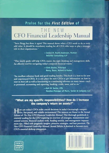 The New CFO Financial Leadership Manual
