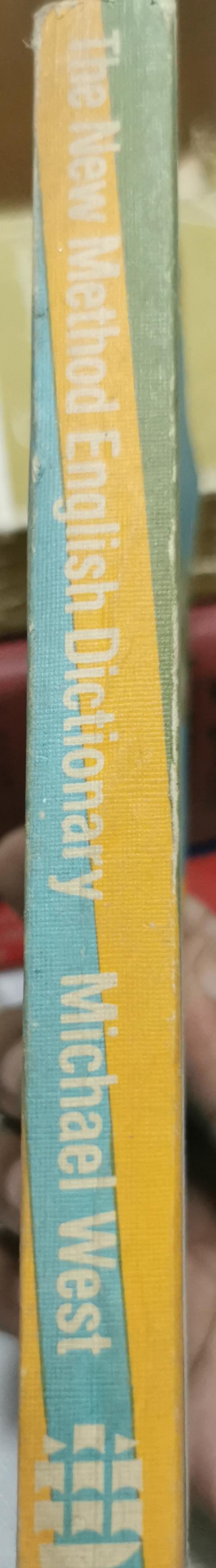 The New Method English Dictionary By Michael West