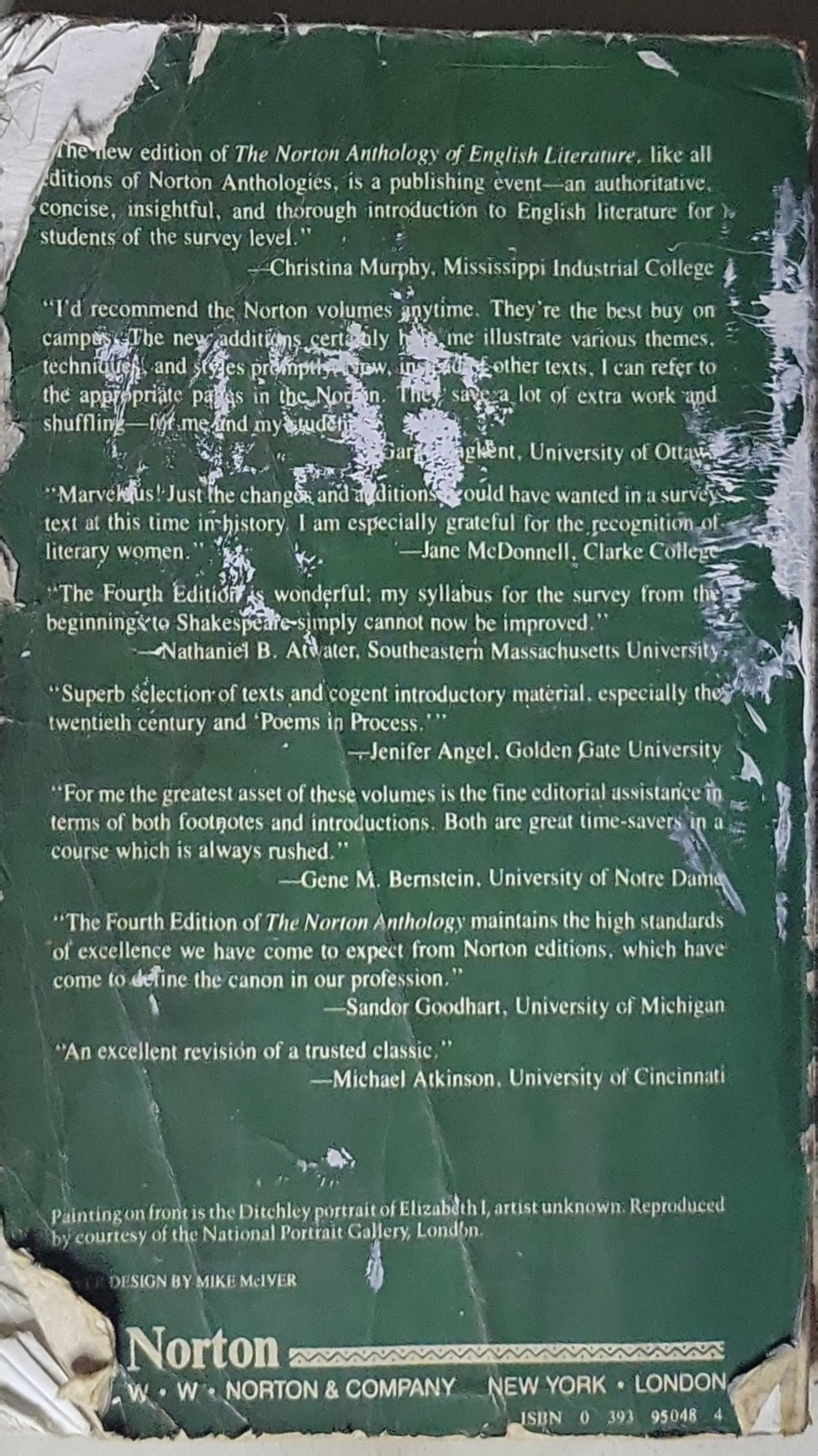 The Norton Anthology of English Literature: Fourth Edition, Volume 1