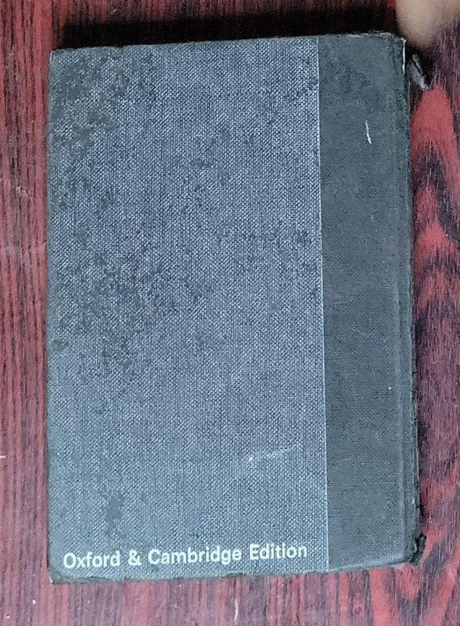 The Oxford and Cambridge edition of Shakespeare's Merchant of Venice: With introduction and notes for students and preparation for the examinations