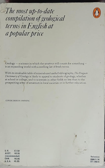 The Penguin Dictionary of Geology