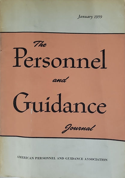 The Personnel and Guidance Journal