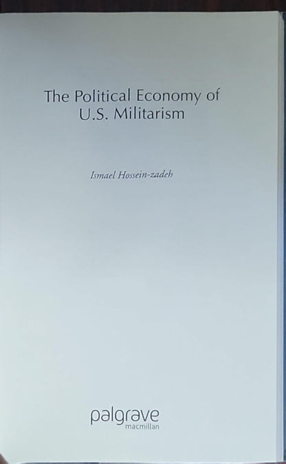The Political Economy of U.S. Militarism