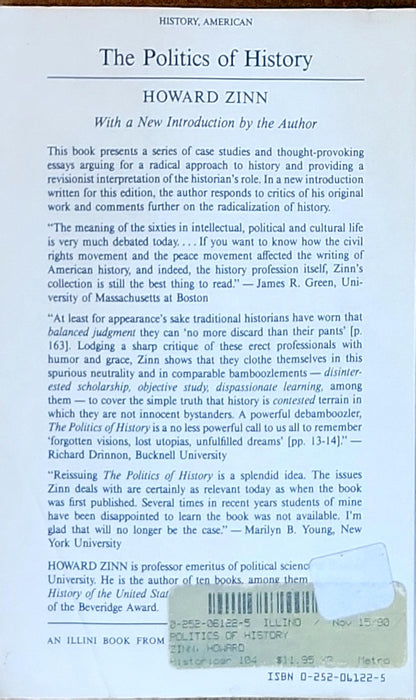 The Politics of History