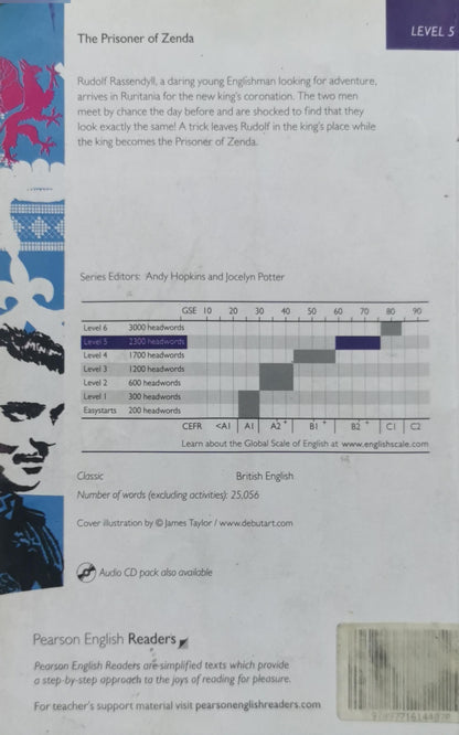 The Prisoner of Zenda By Anthony Hope