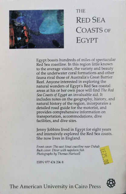 The Red Sea Coasts of Egypt: Sinai and the Mainland By Jenny Jobbins