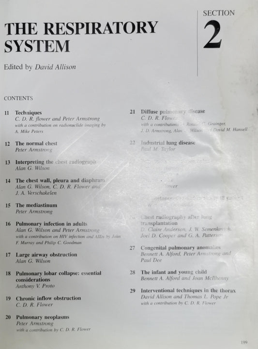 The Respiratory System By David Allison