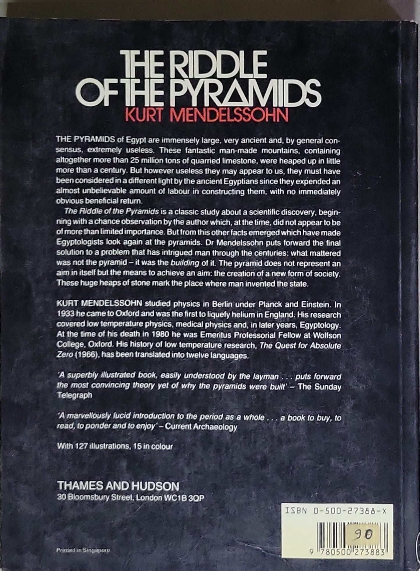 The Riddle of the Pyramids