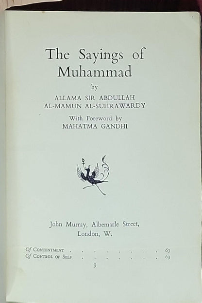 The Sayings of Muhammad