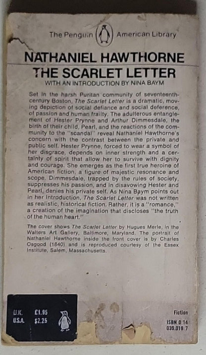 The Scarlet Letter: With an Introduction by Nina Baym