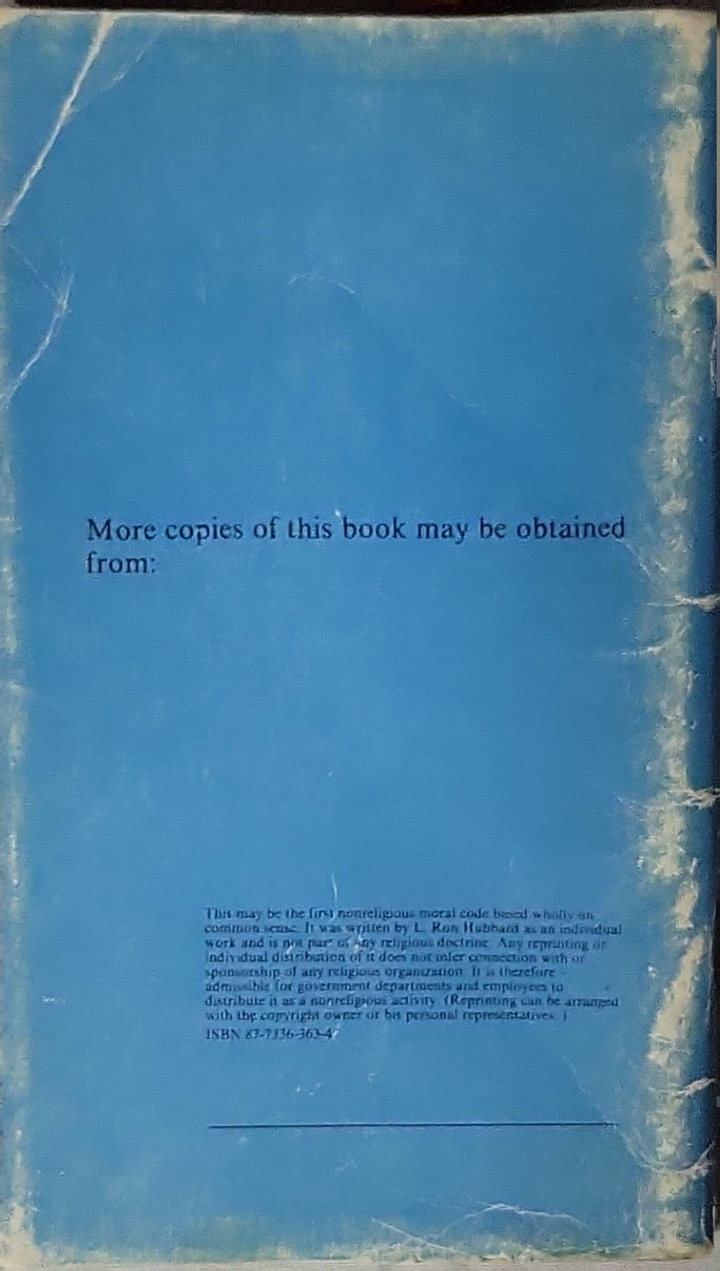 The Way To Happiness By L. Ron Hubbard