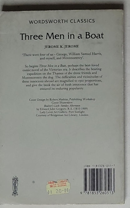 Three Men in a Boat: Wordsworth Classics edition