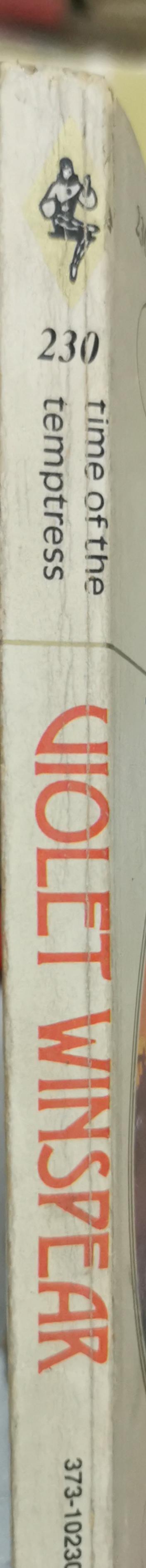 Time of the Temptress By Violet Winspear