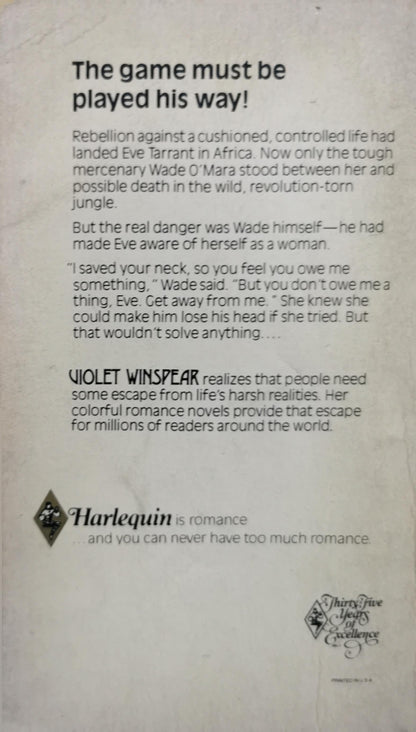 Time of the Temptress By Violet Winspear