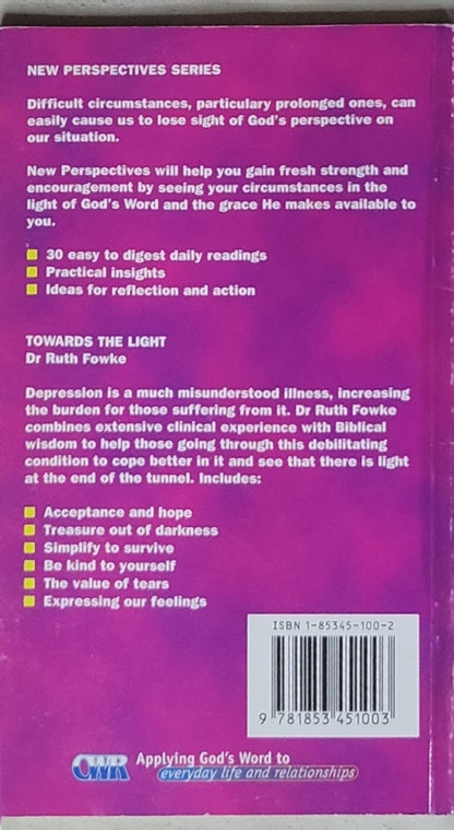 Towards the Light: A Way Through Depression