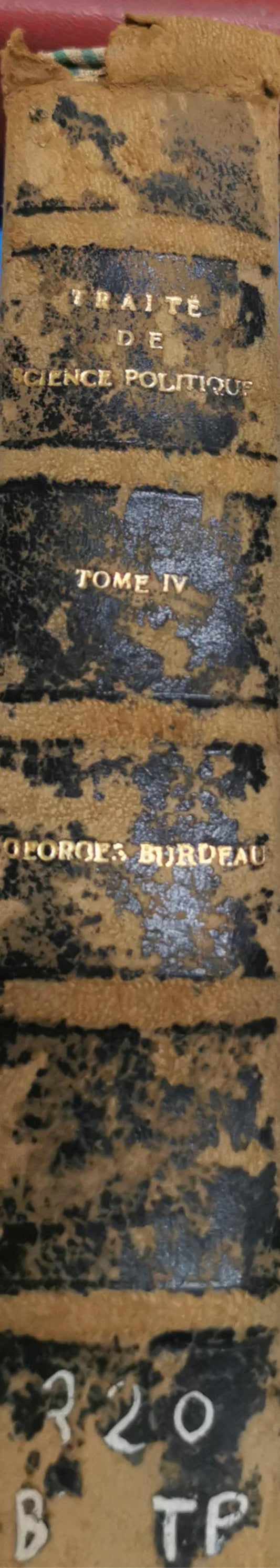 Traité de Science Politique: Le statut du pouvoir dans l’État By Georges Burdeau