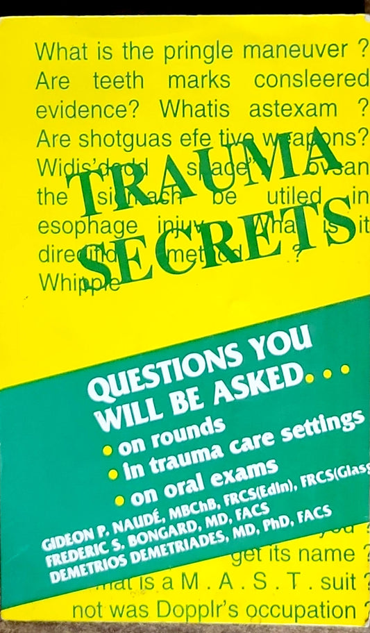 Trauma & Secrets: Questions You Will Be Asked