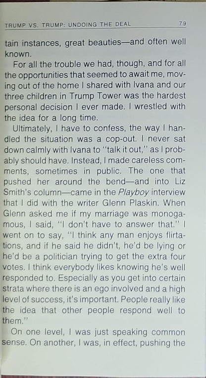Trump Surviving at the Top