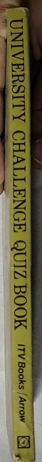 University Challenge Quiz Book By ITV Books and Arrow