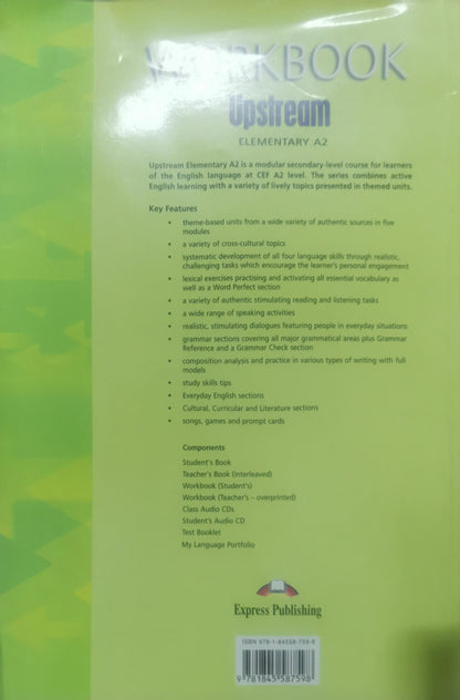 Upstream: Elementary A2 Workbook By Virginia Evans and Jenny Dooley