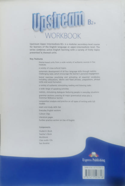 Upstream: Workbook – Upper-Intermediate B2+ By Virginia Evans and Bob Obee