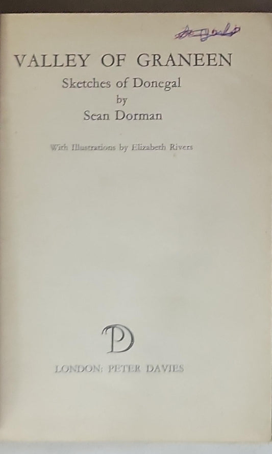 Valley of Graneen: Sketches of Donegal