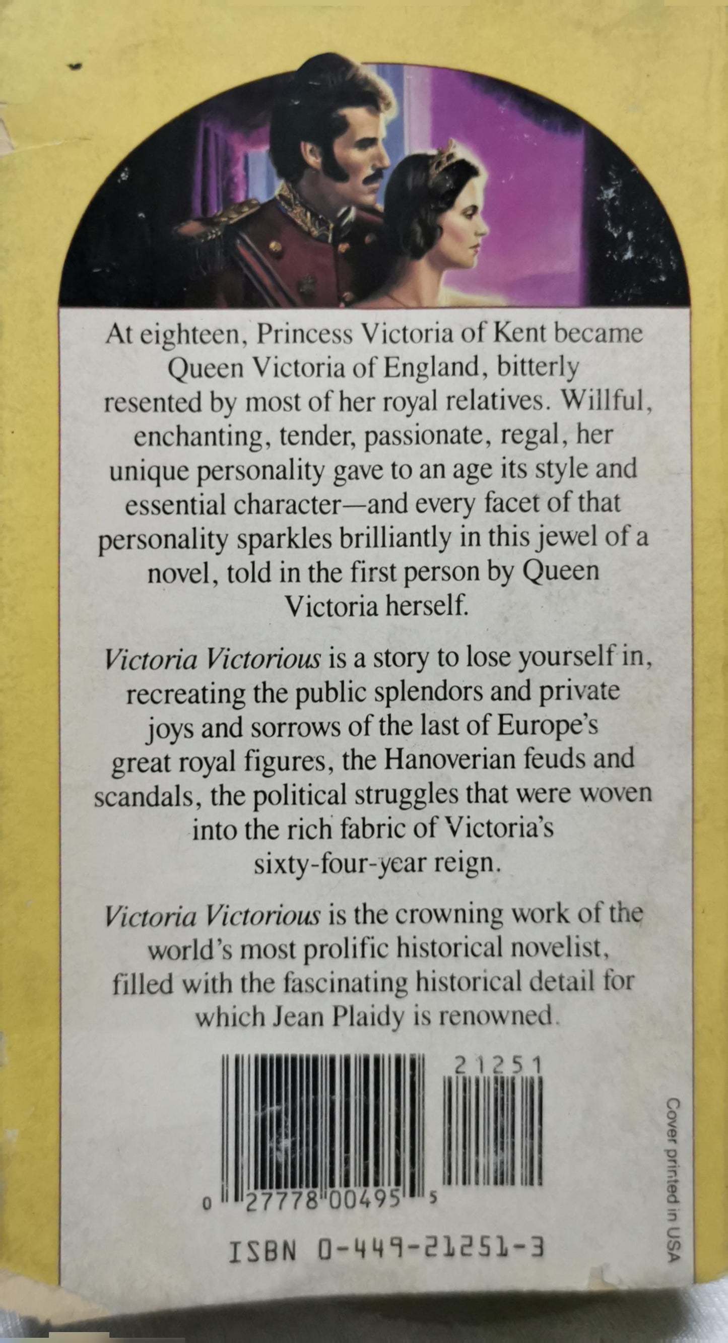 Victoria Victorious: The Third Volume of The Queens of England By Jean Plaidy and Victoria Holt