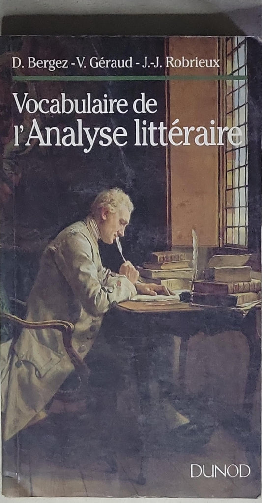 Vocabulaire de l'Analyse littéraire