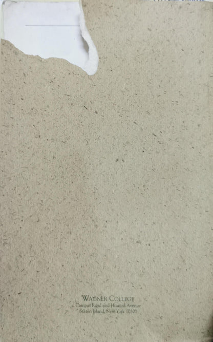 Wagner College: Undergraduate Bulletin 1996-98