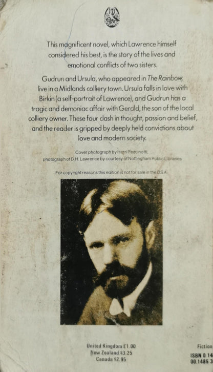 Women in Love By D. H. Lawrence