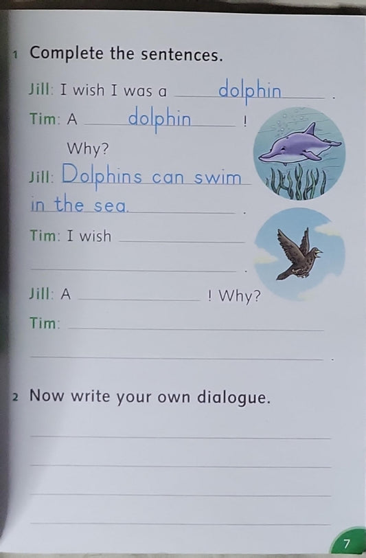 Wonderful Wild Animals: Dolphin Readers 3 Level Three By Fiona Kenshole