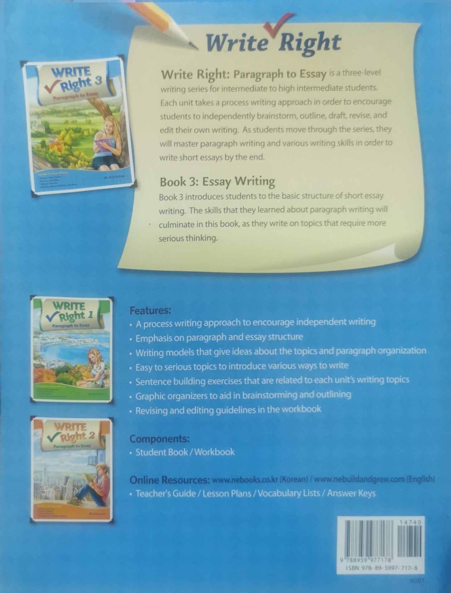 Write Right: Paragraph to Essay 3 By J. K. Johnson