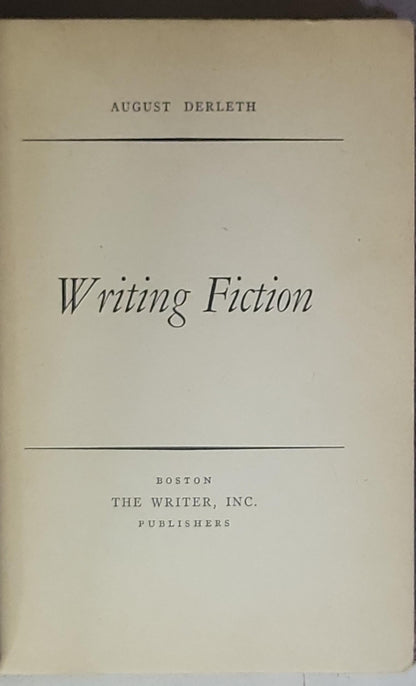 Writing Fiction