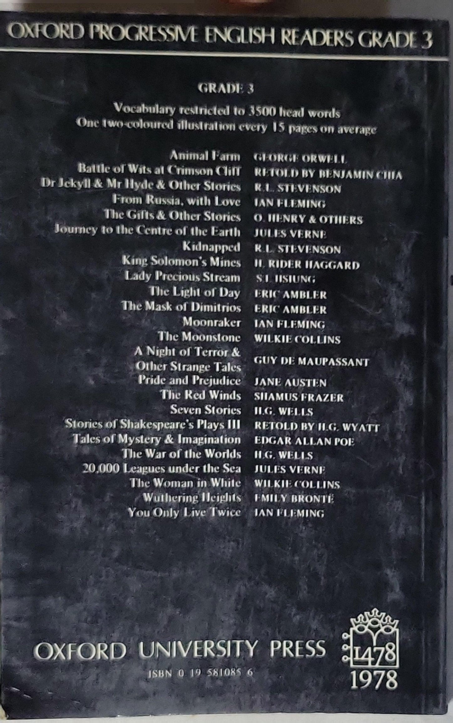 You Only Live Twice: Oxford Progressive English Readers Grade 3 By Ian Fleming