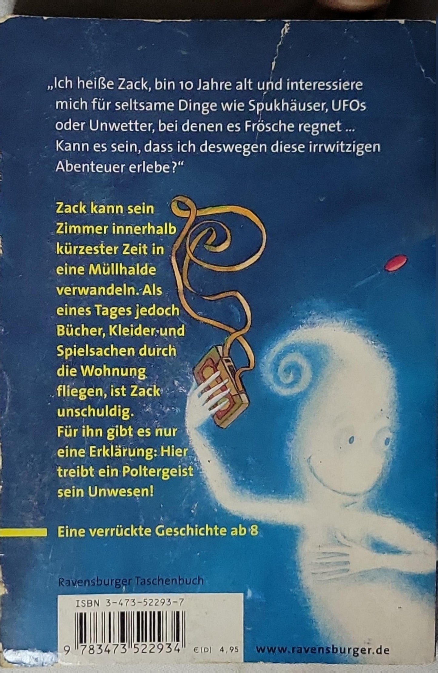 Zacks irrwitzige Abenteuer: Das Poltergeist-Problem By Dan Greenburg