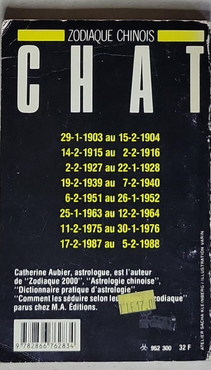 Zodiaque chinois: Chat